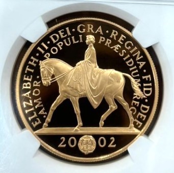 Sold】【やっと1枚追加入手】2002年 エリザベス2世 即位50年記念 5